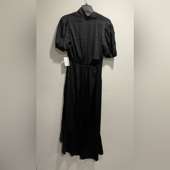 {Nine West} Ruffled Wrap Midi Dress women's size M - Picture 8 of 10